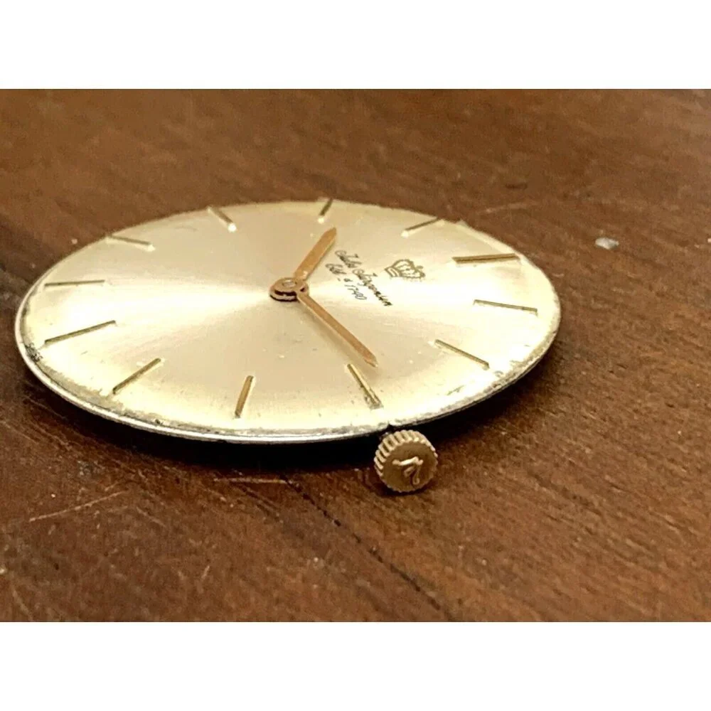 Jules Jurgensen Watch 17J Swiss Mechanical Movement WORKS FOR REPAIR PARTS